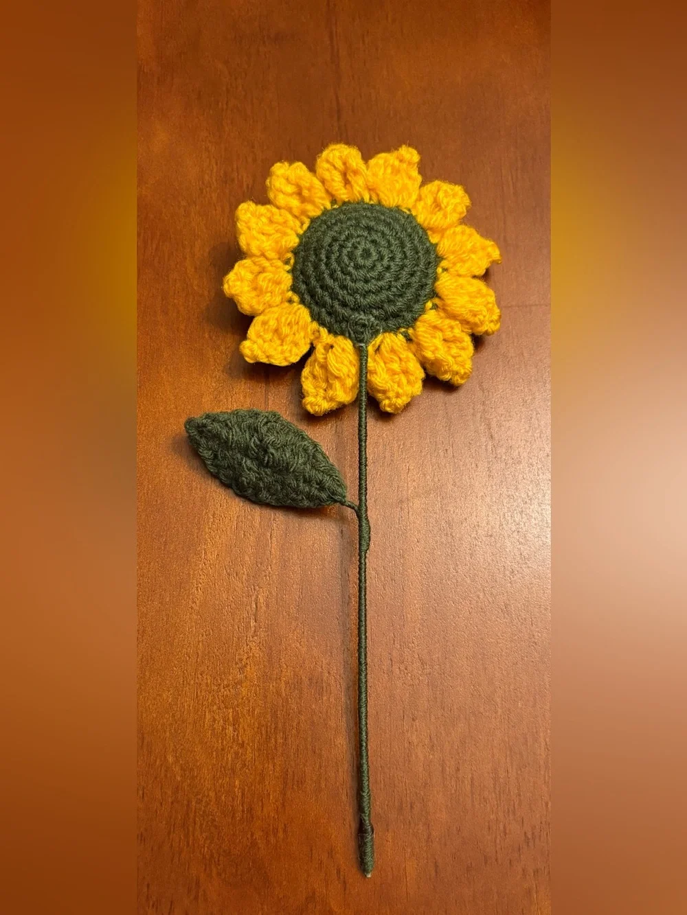 🌻 Crochet Sunflower Bundle (Set of 3) 🌻 - Picture 3 of 5